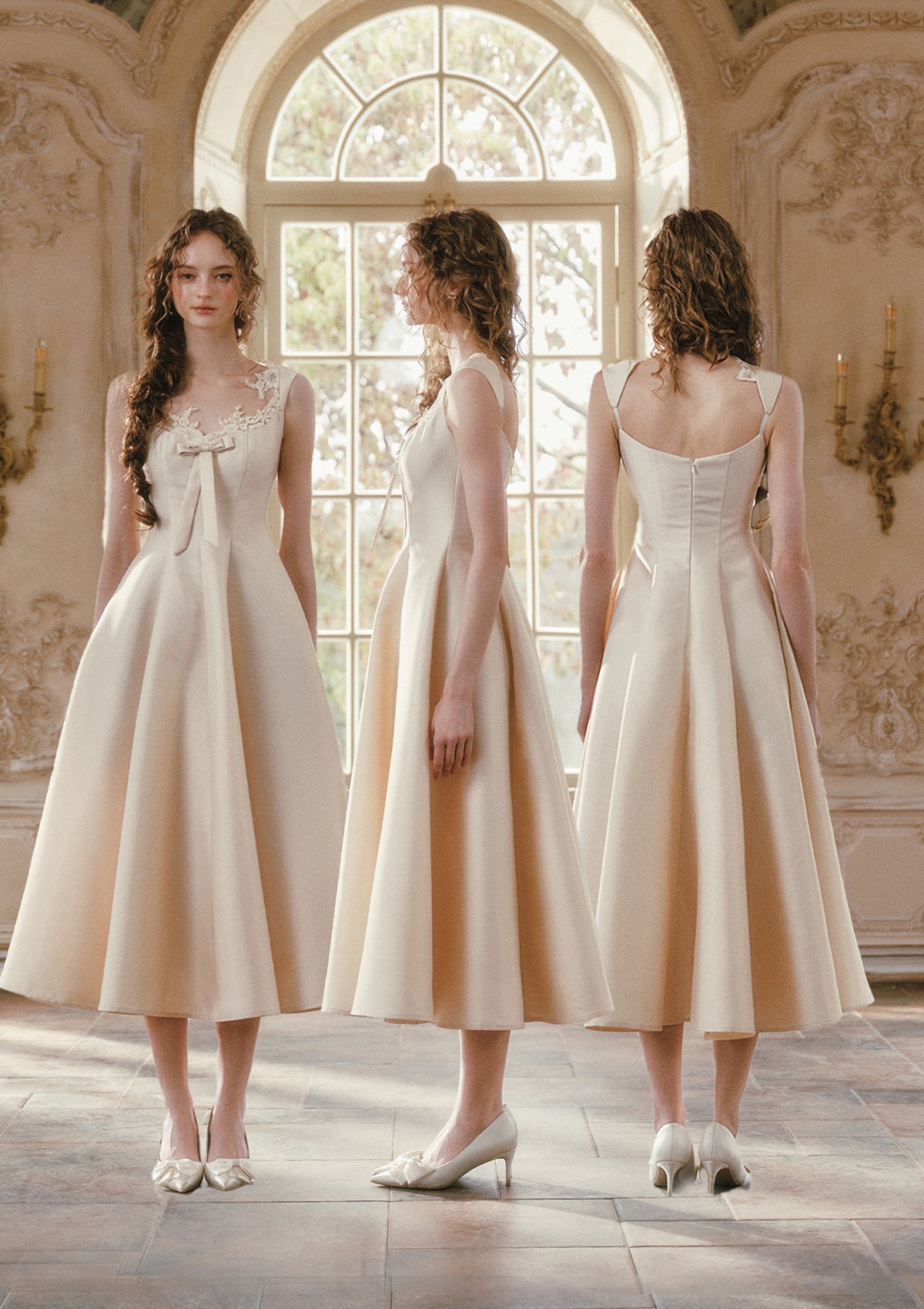 Castle Vow Dress （White）