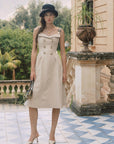 Cream Tea Trench Dress