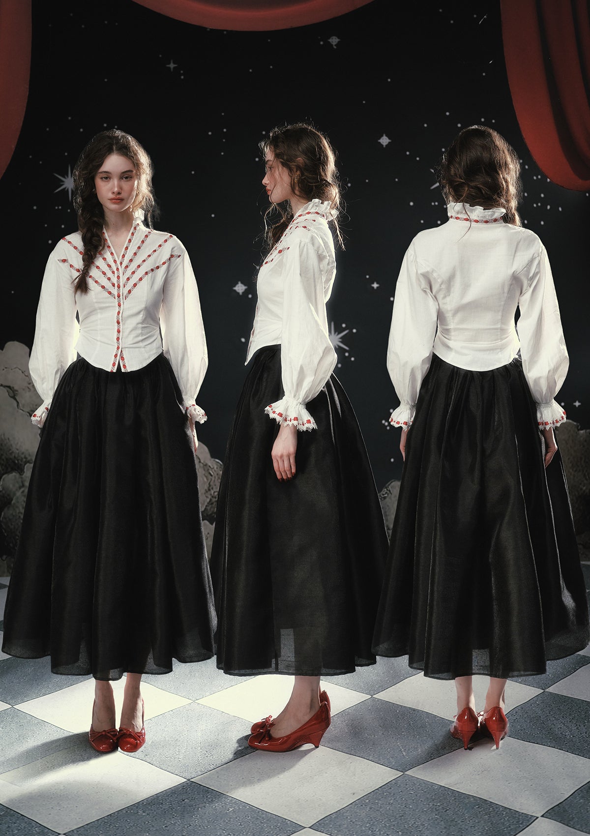 The Huntress Blouse