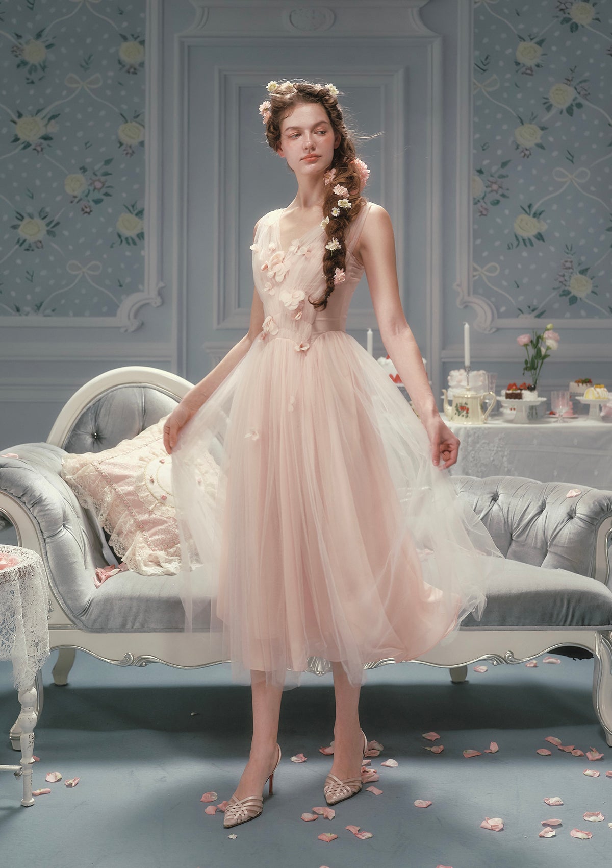 Louis XIV's Rose Dress