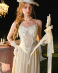White Rose Verse Corset