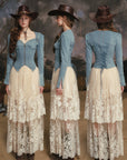 Denim Knight Corset