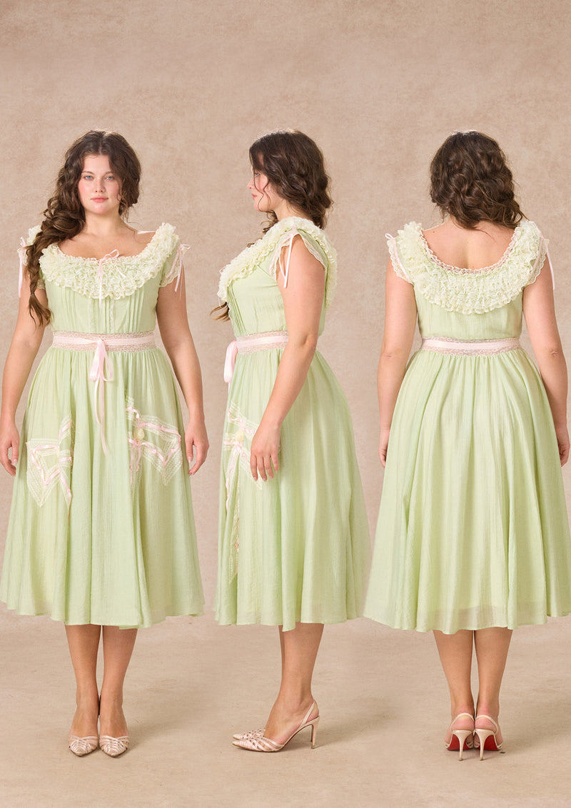 lacemade green dress Forest Muse Dress In-stock / XL