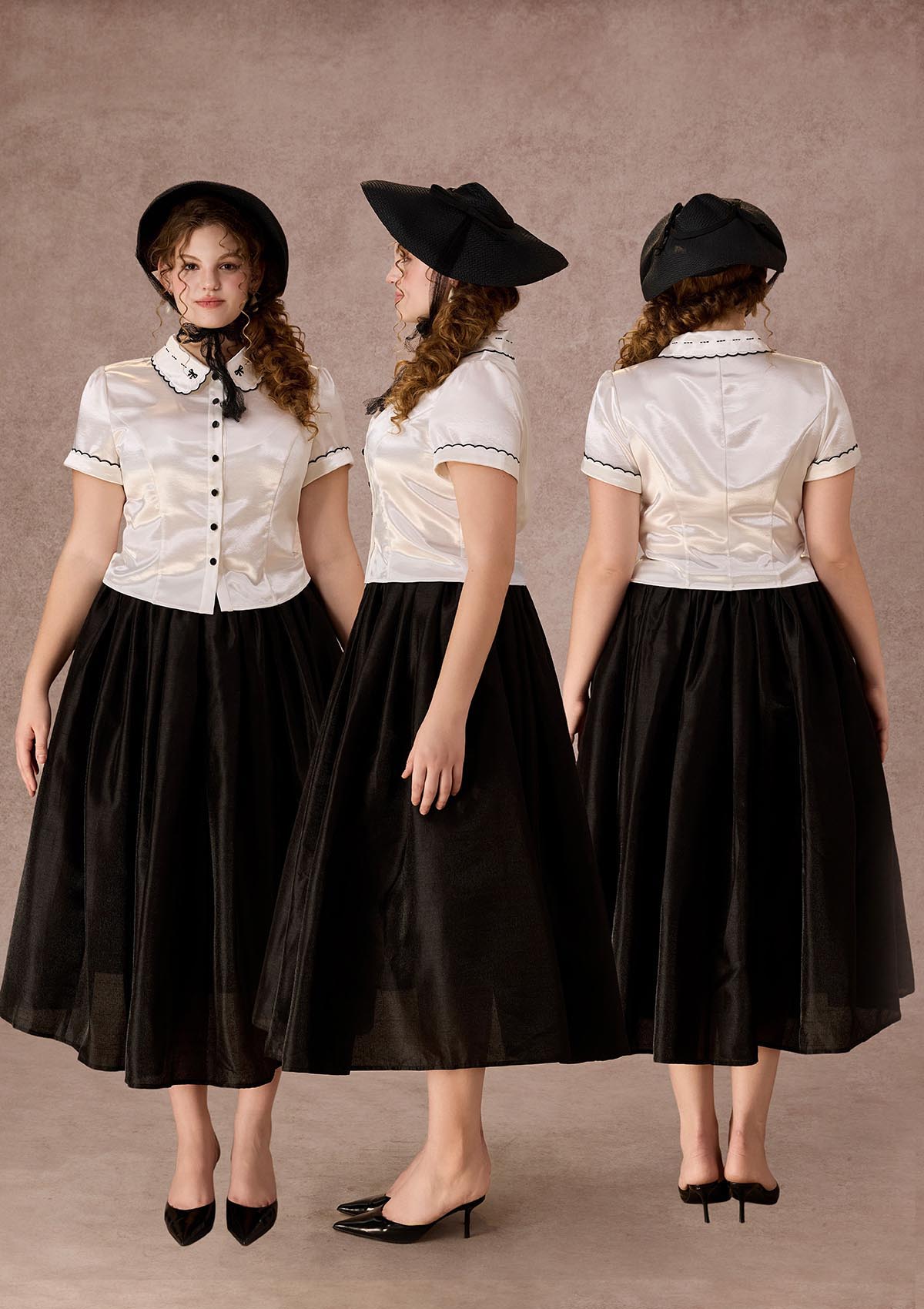 Curve&Plus Beyond Campus Blouse