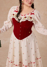 Curve & Plus Cherry Bite Corset