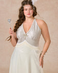 Curve&Plus Silver Light Serenade Dress