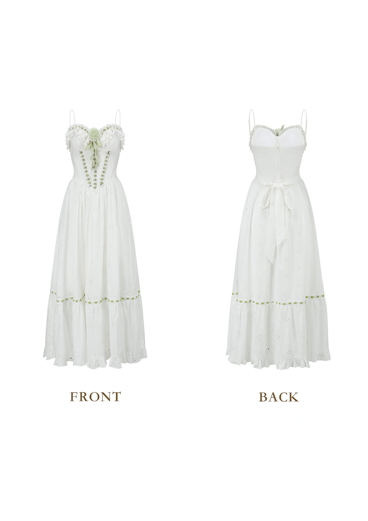 Mint in Season Corset Dress