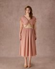 Curve&Plus Rose Olive Dress