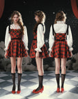 Rose Canelé Korsettkleid