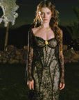 Wings of Losie Corset Dress 2.0(Black)