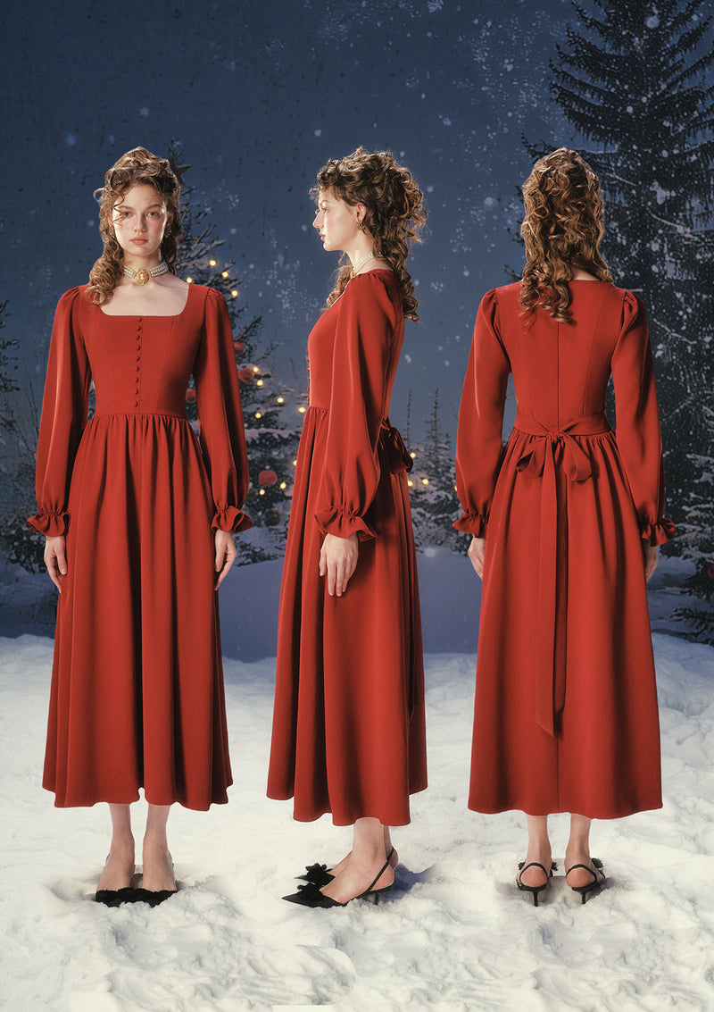 Imperial Kiss Dress In Stock / L