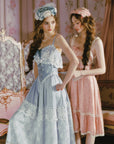 Ice Jade Flower Corset (underbust)