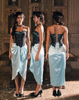 Lacemade Tiffany Banquet Corset - Front, Side and Back View
