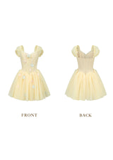 Flower Archer Corset Dress