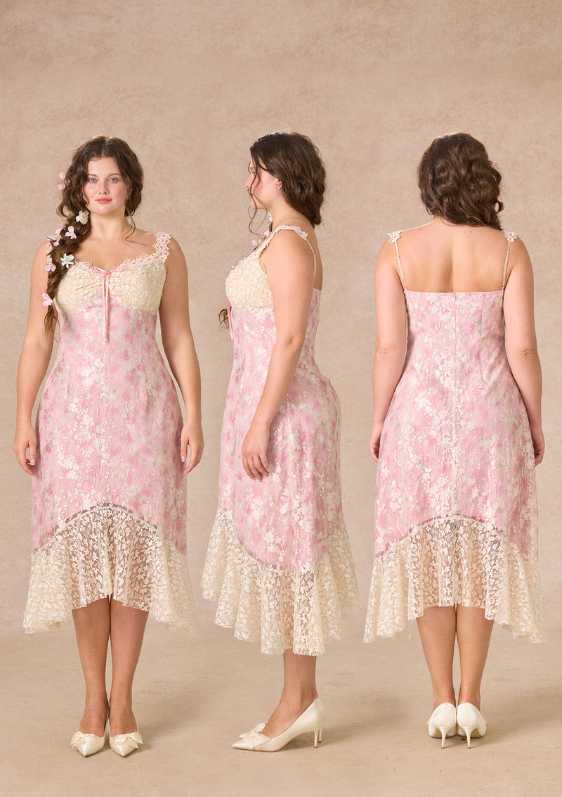 Curve&Plus Floral Vine Fairy Shoes Dress