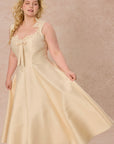 Curve&Plus Castle Vow Dress （White）