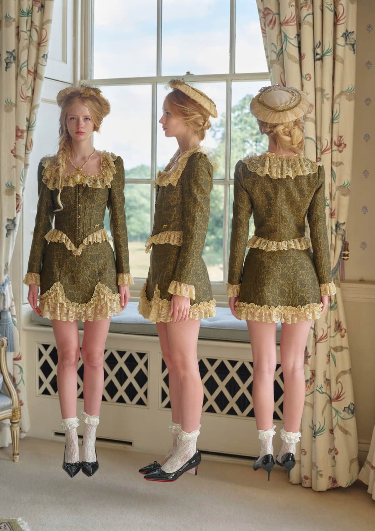 Champagne Dusk skirt