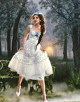Kristallgartenkleid