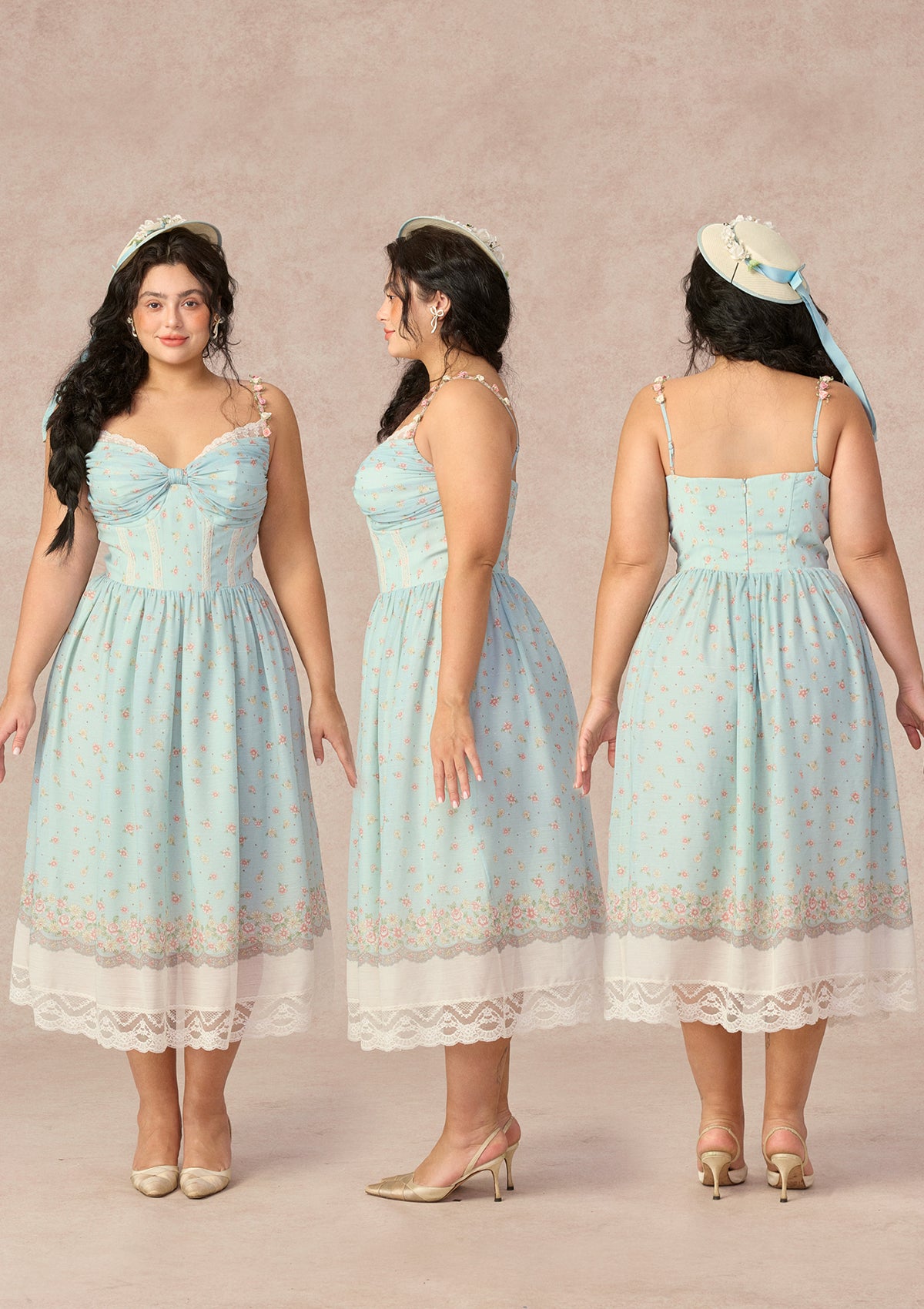 Curve&Plus Woodland Verse Dress