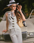 Pale Coastal Wander Vest