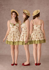 Curve&Plus Wild Cherry Dress（Short）