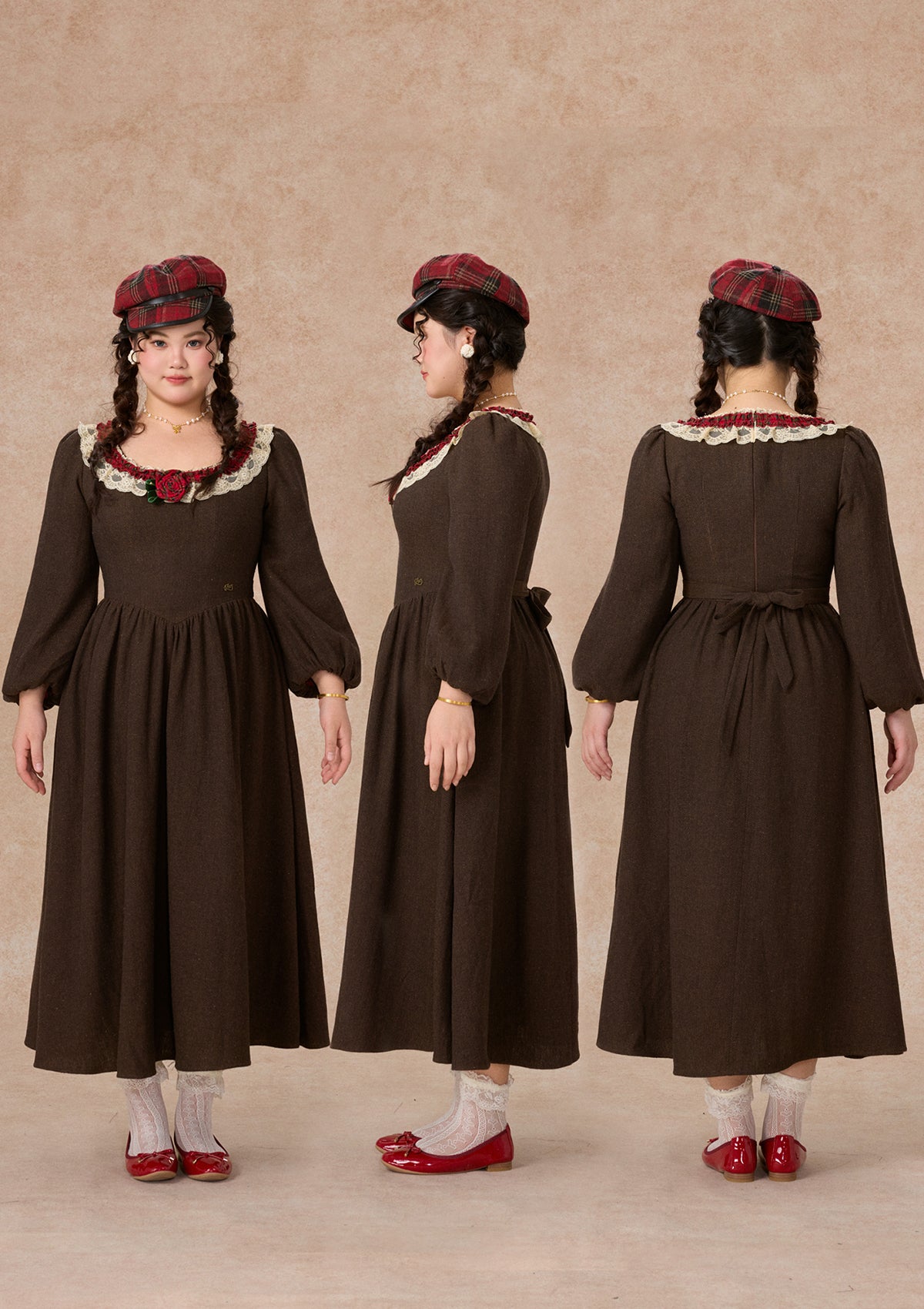 Curve&Plus Rose Madeleine Dress