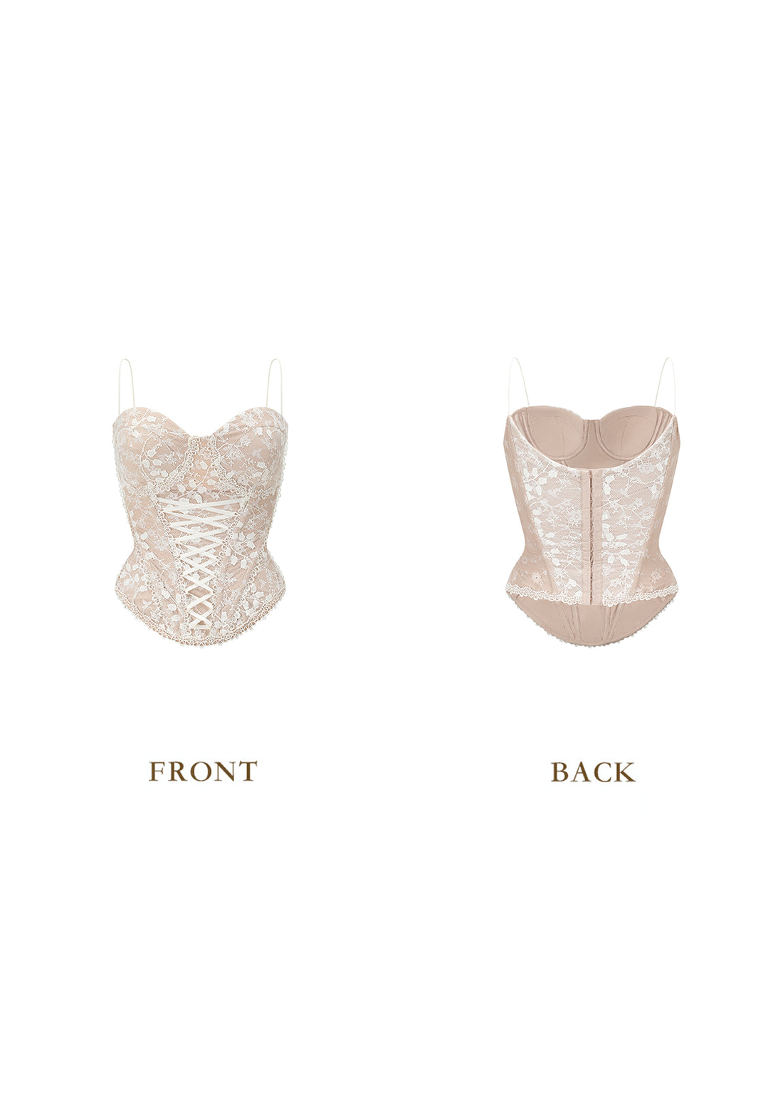 &quot;White Moon, Weaving Dreams&quot;Corset