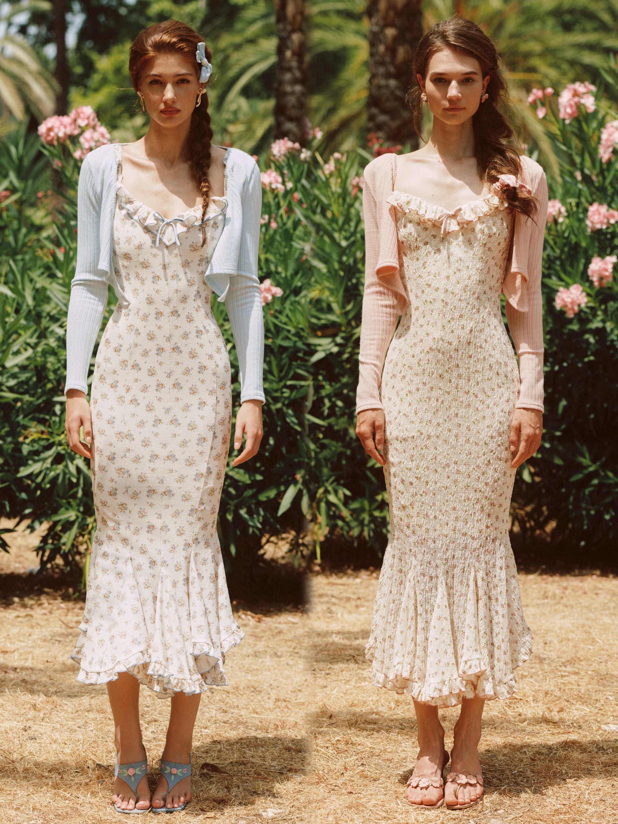 Petite Vase Knit Dress – Blush