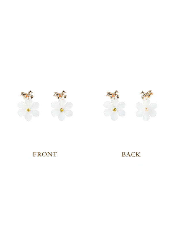 Sunlit Petals Ear Studs