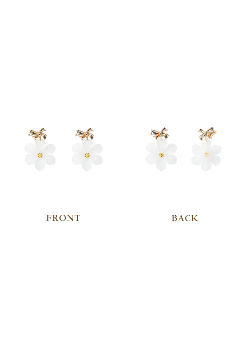 Sunlit Petals Ear Studs