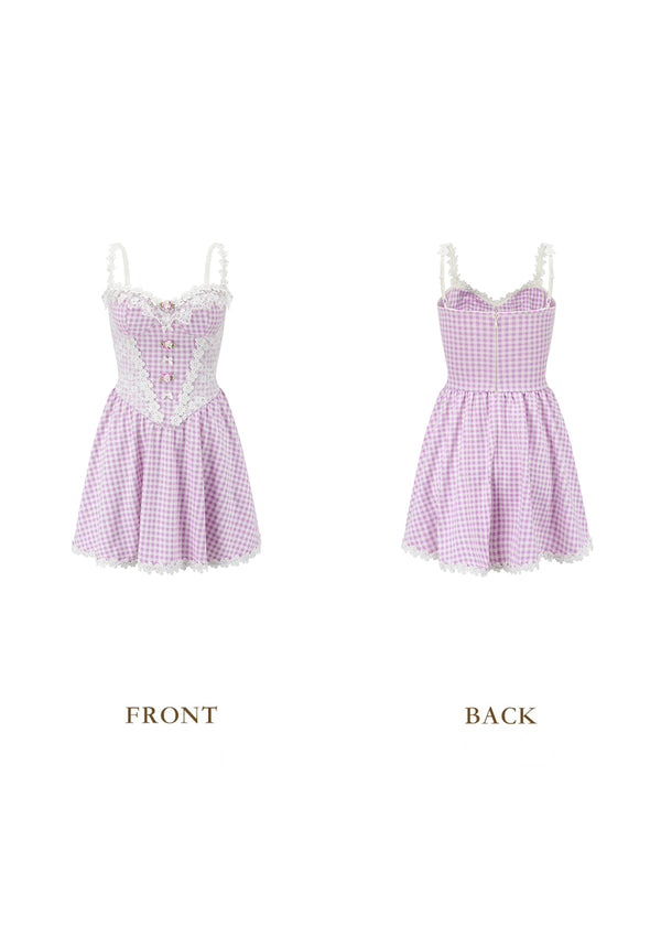 Cottage Hyacinth Corset Dress