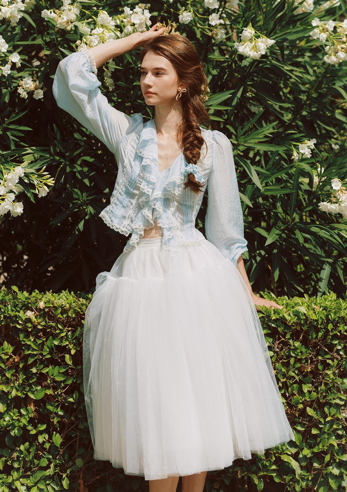 LM Styling Diary Skirt (white)