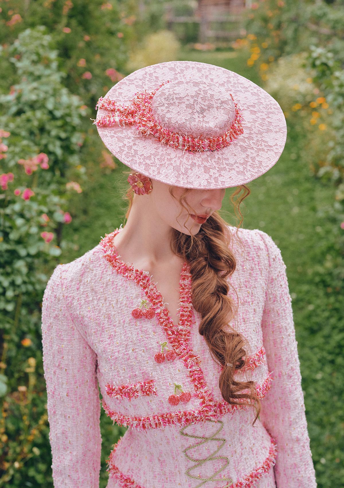 Rose Afternoon Tea Tweed Jacket