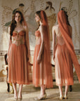 Lacemade ethereal Bridgerton dress for romantic photoshoots - Regencycore style