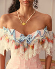 Floral Dreamweave Corset Dress