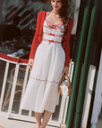 Little Red Candle Dress