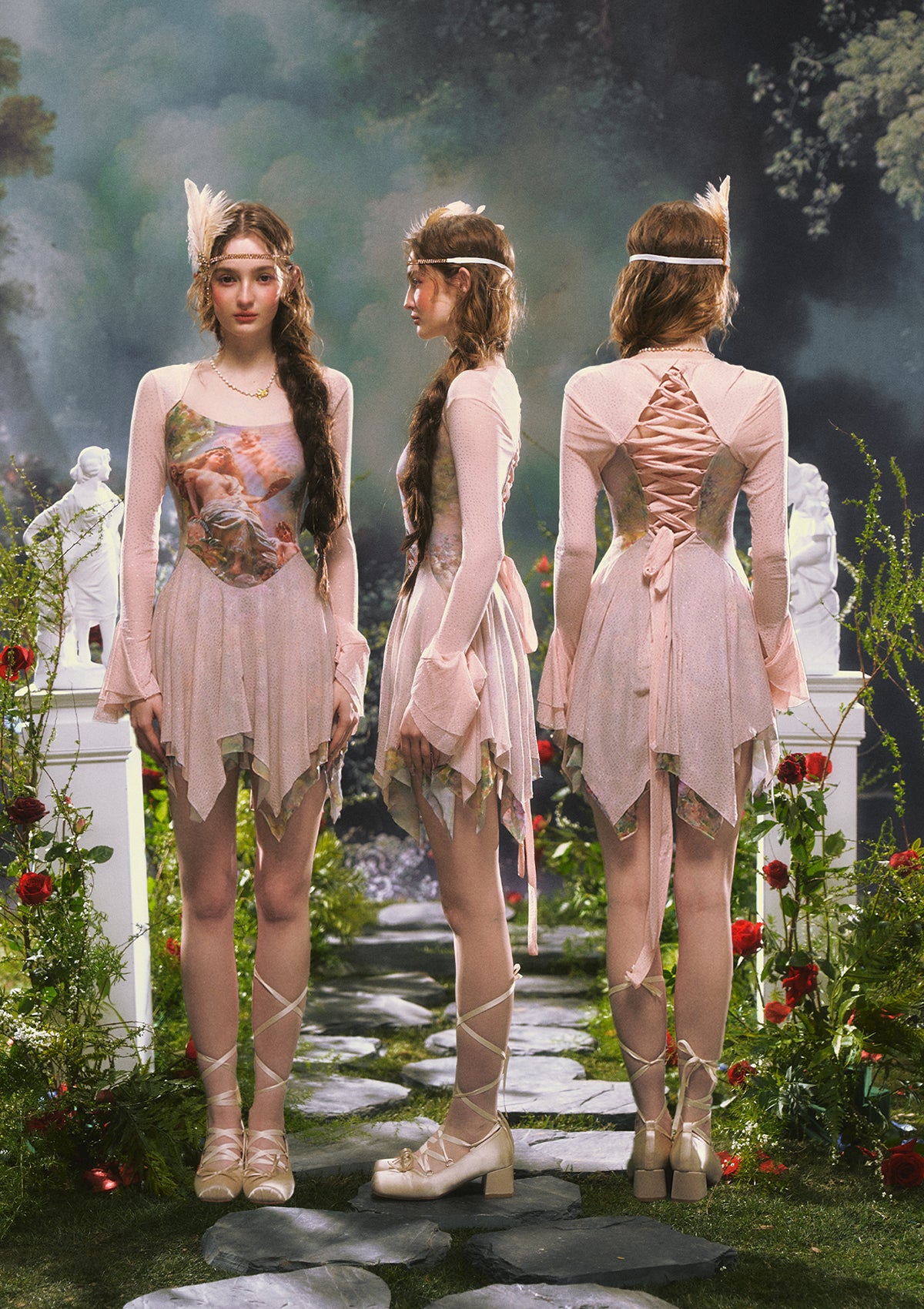Ballet Firenze Green Dress