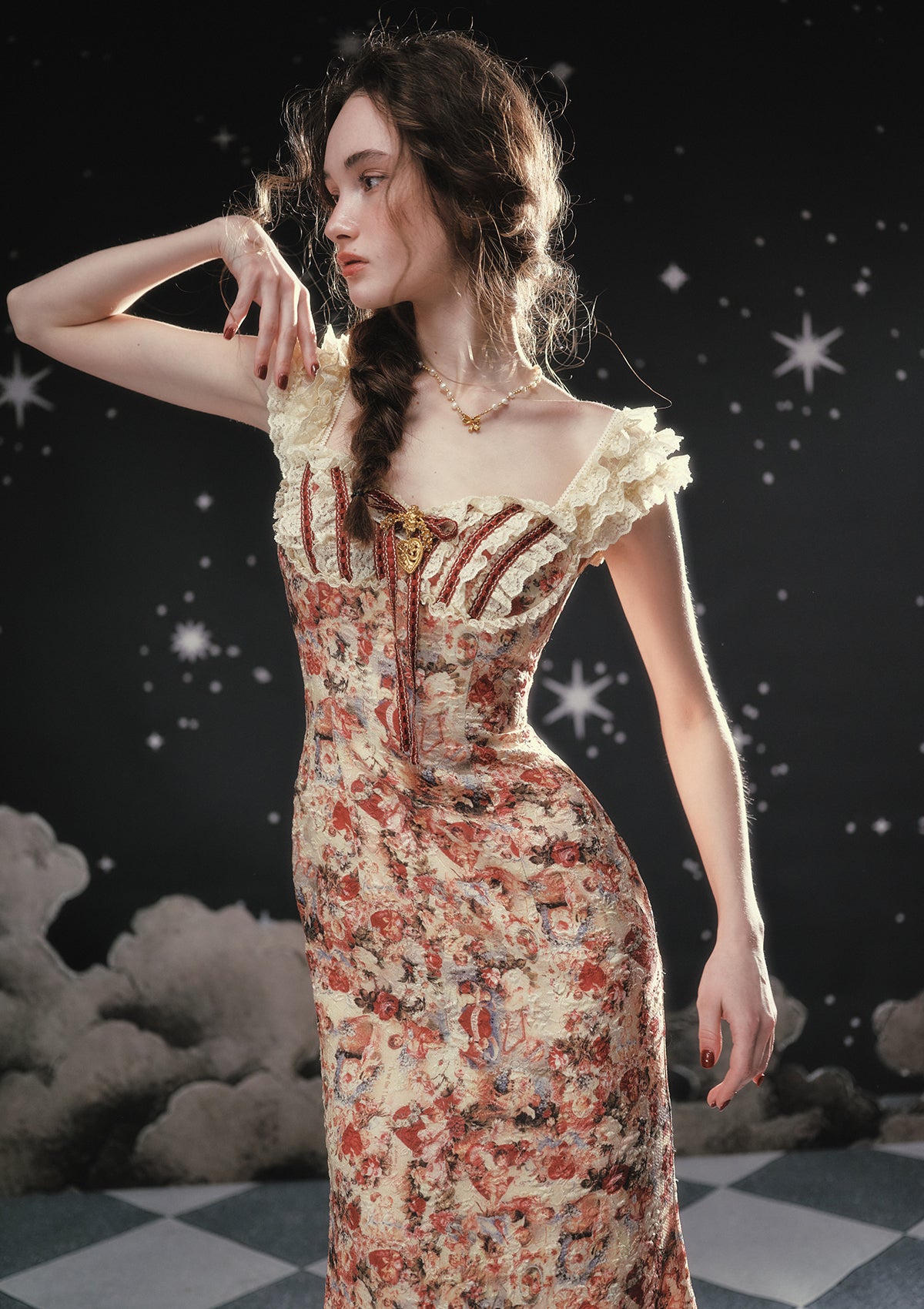 Fallen Eros Dress in Stock / S