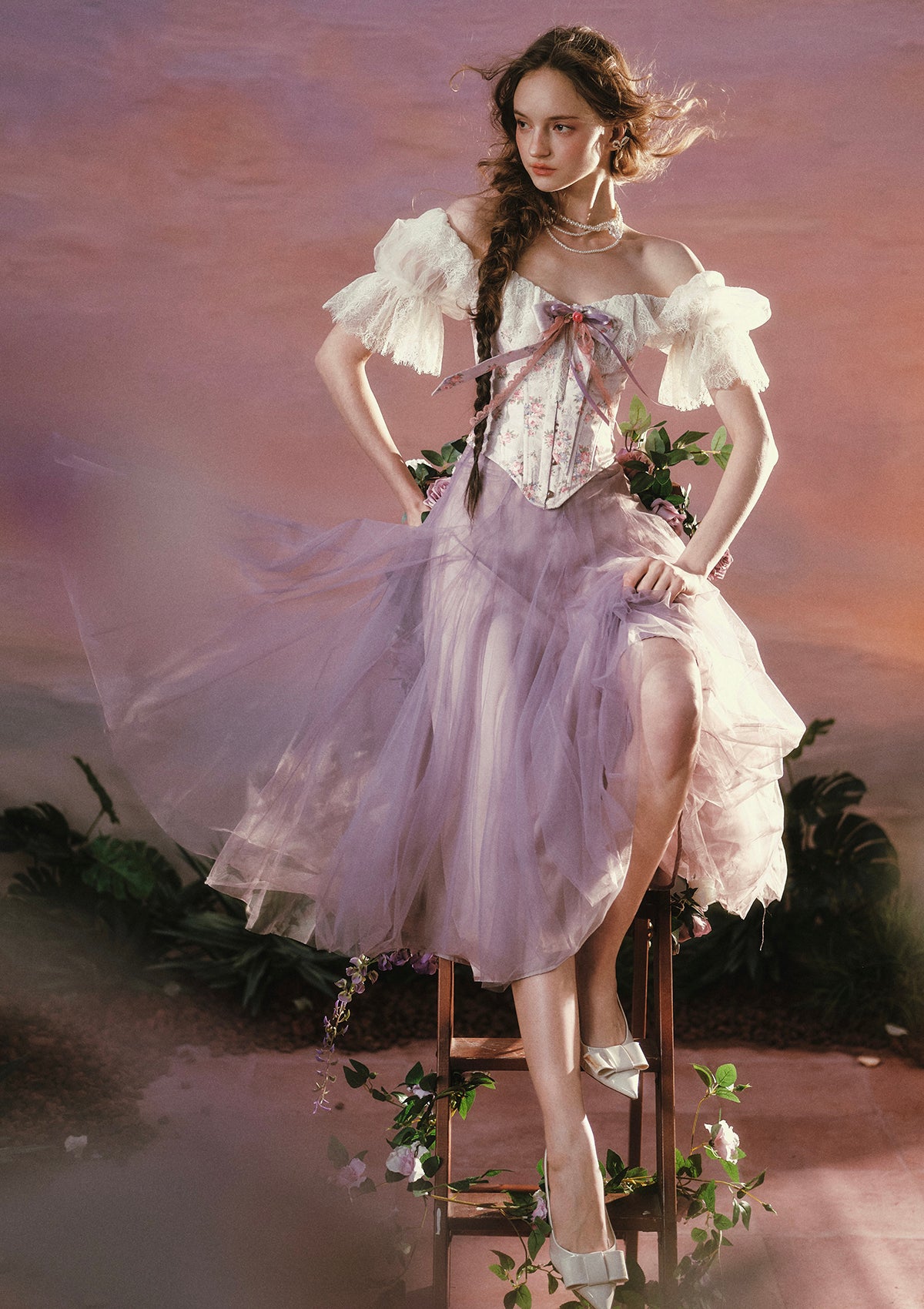 Starlit Fairy Tale Skirt Pre-order / XL