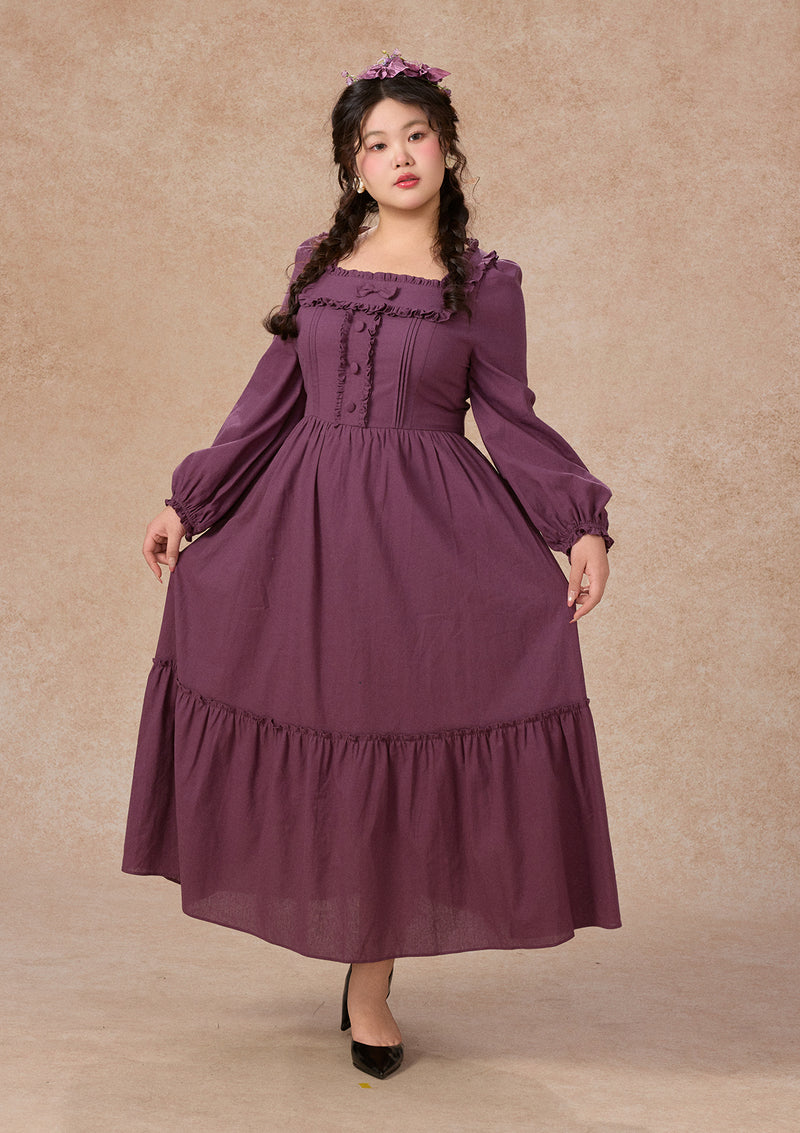 Curve&Plus Little purple sweet potato Dress