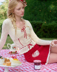 Christmas Berry Carol knit base Shirt