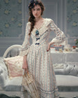 Morgen-Versailles-Kleid