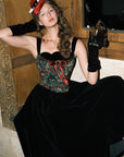 Smoked Berries Corset Dress