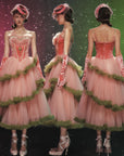 Grape Grinda Corset Dress (Long)