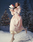 "Little Pink Riding Hood" Down Coat