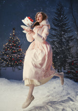 "Little Pink Riding Hood" Down Coat