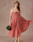 Curve&Plus Afternoon Berry Tea Dress