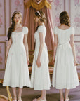 Cream Frost Shave Ice Dress (Long)