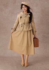 Curve&Plus British Voyage Skirt