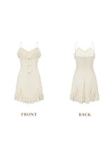 Misty Cloud Blooms Dress